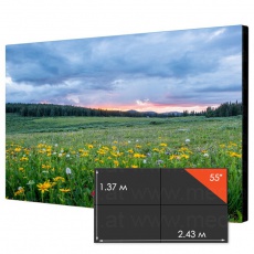 Videowall TH-55LFV9W Display Solutions by Panasonic 2,43x1,37 Meter